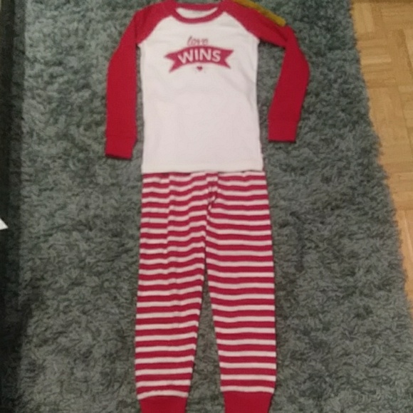 NWT Gymboree Holiday Elf Gnome Gymmies Sleep Set Christmas Pajamas Girls 8